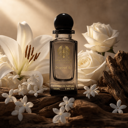 White Musk by Amir Scent Bar with lily, rose, jasmine and woods