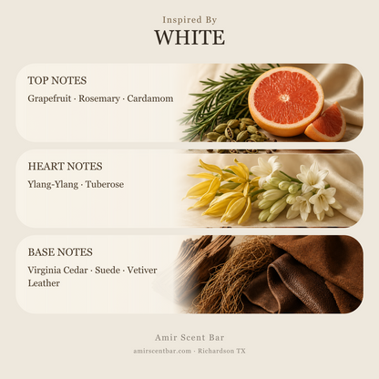 WHITE fragrance notes
