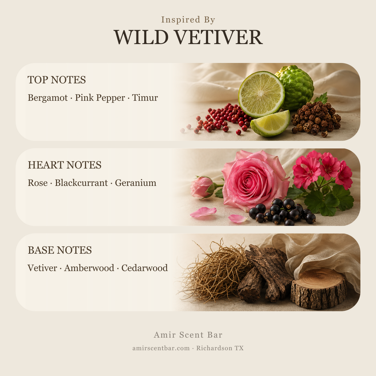 WILD VETIVER fragrance notes