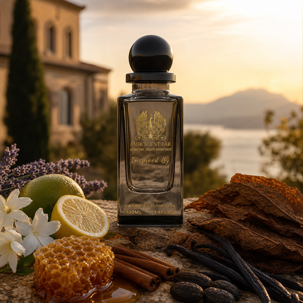 XJ 1861 Naxos by Amir Scent Bar with tobacco, honey, lavender, citrus, cinnamon and vanilla